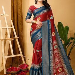 KALINI Woven Designer Silk Saree-image-75