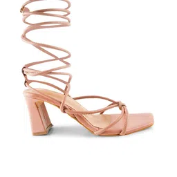 JM Looks Lace-Ups Block Gladiators image 2