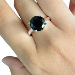 GenZcomplex Silver-Plated Brass Finger Ring-image-27