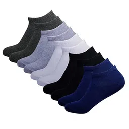 MJE Men Pack Of 5 Ankle-Length Socks-27