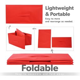 Aura Red Set of 6 Regular Drawer Organiser Organisers image 5