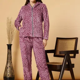 FABINALIV Women Printed Night suit-image-70