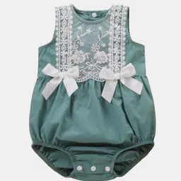 YK Infant Girls Embroidered Pure Cotton Bodysuit-image-75