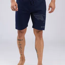 Park Avenue Men Printed Regular Fit Mid-Rise Shorts-image-39