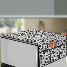 The Furnishing Tree Grey Plastic Refrigerator Cover-image-92
