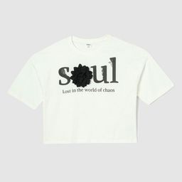 max Girls Typography Printed Round Neck Cotton T-shirt-image-65