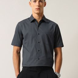 Arrow Ceremony Geometric Printed Cotton Regular Fit Casual Shirt-picture-42