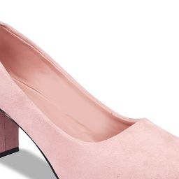TRYME Suede Party Block Mules image 4