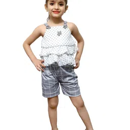 VALUE CREATION Girls Printed Top with Shorts-image-76