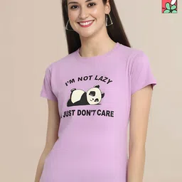 Mast & Harbour Women Typography 2 Printed Applique T-shirt-picture-34