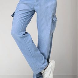 LINARIA Men Classic Regular Fit Mid-Rise Cargo Styles Jeans-picture-29