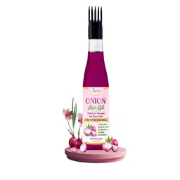 KEYOZA 100% Natural Onion Hair Oil For Stronger And Shiner Hair - 100 ml-image-83