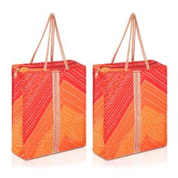 Kuber Industries Unisex Ethnic Motifs Printed Shopper Tote Bag-picture-9