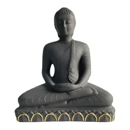 Azul Black Buddha Idol Showpiece-10