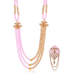 JIYANSHI FASHION Men Multi Jewellery Set-image-70