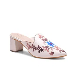 JM Looks fashion Comfortable Sole Heel Mules For Girls-28