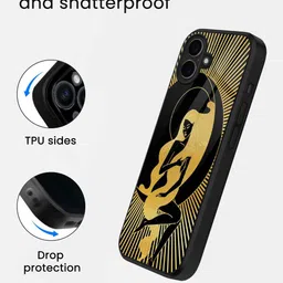 macmerise Abstract Printed iPhone 16 Plus Bumper Case Mobile Accessories image 5