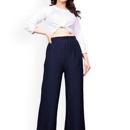 HIMRISE Women Smart High-Rise Slip On Trousers-image-90