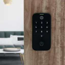 Yale TYE Black Digital Door Lock with Mechanical Key, Pin Code and Backlit Keyboard Compatible for Home, Office, Hotel | Door Thickness 35-45.5mm Smart Door Lock-18