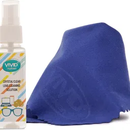VIVID VividVisionInt® Lens Cleaning 50ML_SQUARE - BLUE CLOTH WITH SCREWLens Cleaner-image-92