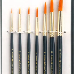 7 Paint Brushes (Round)-26