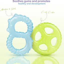 baybee Natural Silicon Teether for Babies Non-Toxic BPA-Free Silicon Teether for baby Teether image 4