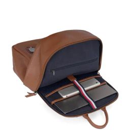 tommy hilfiger Pebbled Textured With Embossed Backpack image 4