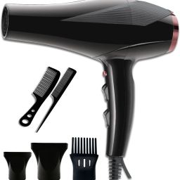 Sunaze Professional Stylish Uniqe Hair Dryer With Over Heat Protection Hot And Cold Dryer Hair Dryer WIth Comb Reduser Hair Dryer-image-4