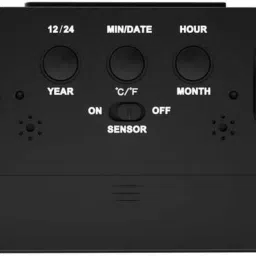 itsyour Digital Black Clock image 2