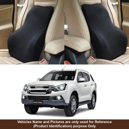 Black Fabric Car Pillow Cushion for Isuzu-image-59