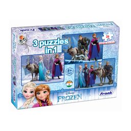 Disney Frozen Jigsaw Puzzle 3 in 1 - 26 Pieces - 13904-17