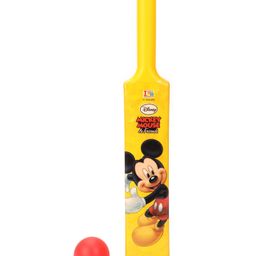 Disney Mickey Mouse Cricket Ball And Bat (Color & Print May Vary)-9