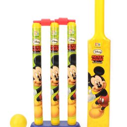 Disney Mickey Mouse Cricket Set (Color & Print May Vary)-24