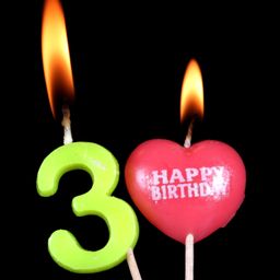 Funcart Number 3 Pick Style Candle-15