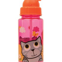 Tum Tum Flip Top Water Bottle Bluebell - Pink & Orange-image-37