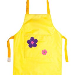 Li'll Pumpkins Flower Apron - Yellow-23