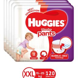Huggies Wonder Pants XX Large Pant Style Diapers - 24 Pieces - ( Pack of 5 )-image-34