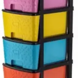 Fruits/Vegetables Kitchen Rack 6XL Multipurpose Drawer Plastic Modular Storage Organizer Home, Office, Parlor Plastic-image-59