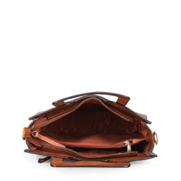 GENWAYNE Leather Structured Handheld Bag image 2