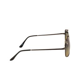 Clark N Palmer Unisex Square Sunglasses with Polarised and UV Protected Lens CNP-SBN-872 image 5