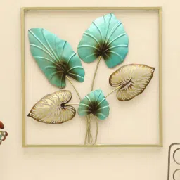 vedas Anika Square Leafs Wall Hanging-picture-49