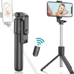 LINCTECH Adjustable Live Broadcast stand, Bluetooth Selfie Stick Tripod Remote Adjustable Live Broadcast stand, with Viewing Angle 360 Degree Rotation Mount Stand, Handsfor Live/Vlogs Special Design for Streaming, , Online Classes, Streaming, Shooting Field, tablet, mobile phone, camera, etc 3 Axis Single Gimbal for Mobile-10