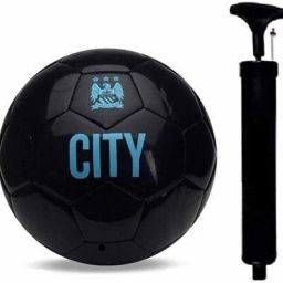 COMBO CITY BLACK FOOTBALL WITH AIR PUMP Football - Size: 5-image-115