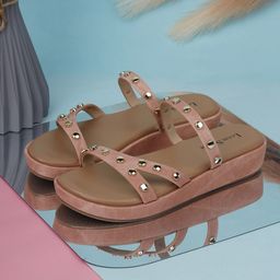 LOUIS STITCH Women Beads Strap Lightweight Flats-image-70