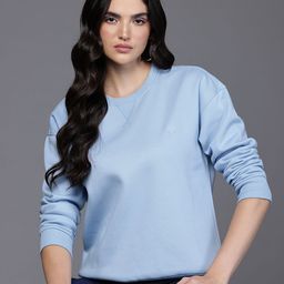 Allen Solly Woman Women Drop-Shoulder Sweatshirt-picture-34
