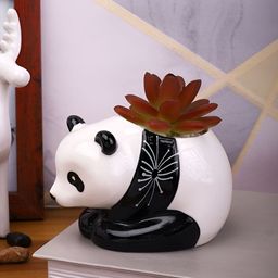 Myntra Elegant Homes Black 1 Pieces Artificial Plant With Pot-image-9