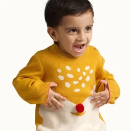 Greendeer Kids Self Design Pullover Sweater-image-33