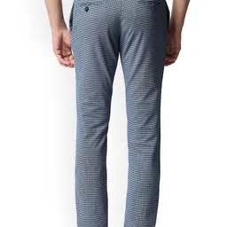 Basics Men Checked Comfort Trousers image 2