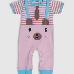 MeeMee Infants Printed Cotton Romper-image-95