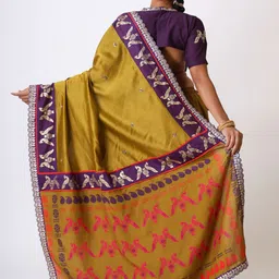 UDD Ethnic Motifs Printed Dupatta with Sequinned image 3